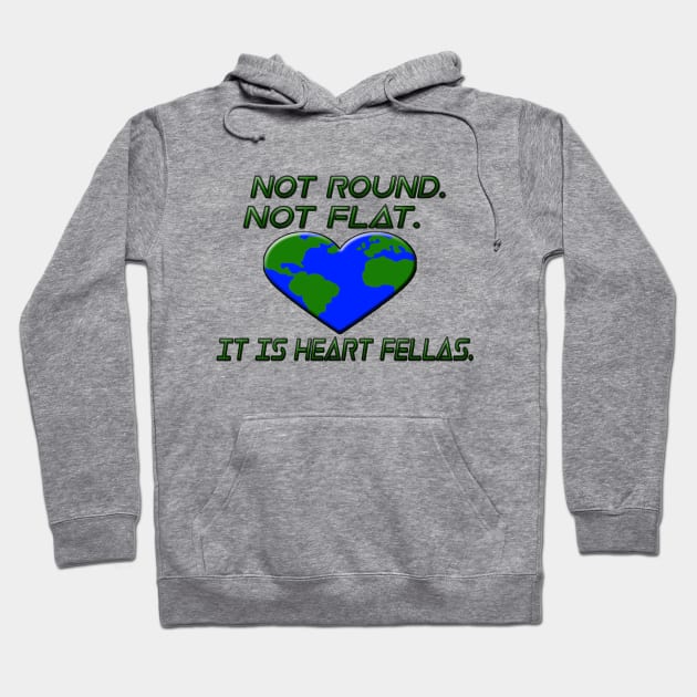 valentine's day heart earth Hoodie by joyfulstyle